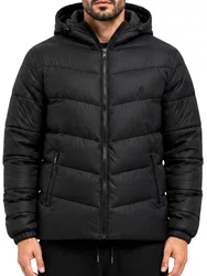 Jaqueta Masculina Freesurf Means Puffer - Preto