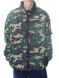 Jaqueta Masculina LRG Woodland Camo - Preto/Camuflado