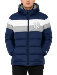 Jaqueta Masculina New Era Yankees Azul - Cinza/Branco