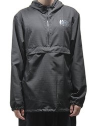 Jaqueta Masculina Plano C Corta Vento Ripstop - Preto