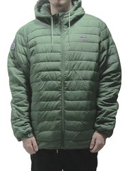 Jaqueta Masculina Quiksilver Scaly Hood - Verde