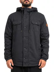 Jaqueta Masculina Rip Curl Gibbos Jacket Washed - Preto