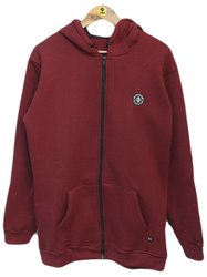 Jaqueta Moletom Masculina Session Logo - Vermelho