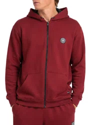 Jaqueta Moletom Masculina Session Logo - Vermelho