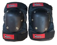 Joelheira Alerta Vermelho Pro Casco Fixo - Preto