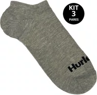Kit 3 Meias Unissex Invisivel Surf - Multicores