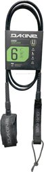 Leash Dakine Kainui Team 6' e 7" 1/4 6,5mm para Prancha de Surf - Iron Black
