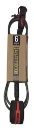 Leash Para Surf Bullys Golden 6 Pes Regular - Vermelho