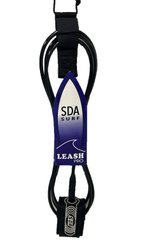 Leash Para Surf Pro SDA Regular 2 Destorcedor - Preto