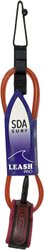 Leash Surf SDA 6 Pés Regular - Preto/Vermelho