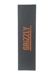 Lixa Grizzly Logo - Preto/laranja