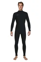 Long John O'Neill Defender Backzip 3/2 mm BZ Full - Black/Black