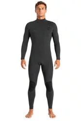 Long John O'Neill Hyperfreak 4/3 mm Zipless Full - Black/Black