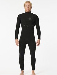 Long John Rip Curl E-Bomb E7 3/2mm Zip Free - Black
