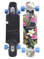 Longboard Hondar Cut Out Floral - Multicores