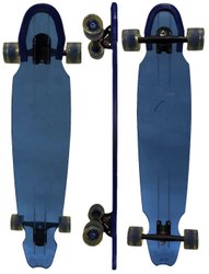 Longboards Smokate Usa/Bra 8x39 Polegadas - Azul Transparente