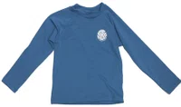 Lycra Infantil Rip Curl Icons Uv Manga Longa Estampada - Azul