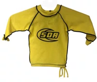 Lycra Infantil SDA Logo - Amarelo
