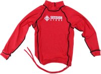 Lycra Infantil Session Manga Longa - Vermelho