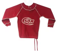 Lycra Infatil SDA Logo - Vermelho