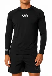 Lycra Masculina Rvca Surf Va - Preto