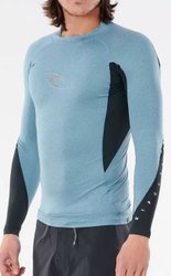 Lycra Rip Curl Waves Manga Longa - Azul