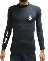 Lycra Volcom Lida Solid - Preto/Branco