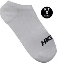 Meia High Sport Logo - Branco