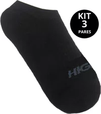 Meia High Sport Logo - Preto