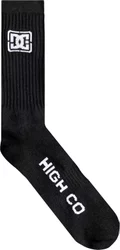 Meia High X Dc - Preto