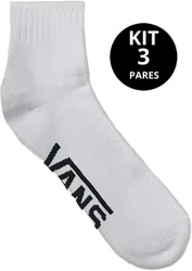 Meia Unissex Vans Classic Ankle Kit/3 - Branco