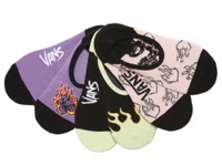Meia Vans Feminina Canoodle Shadow Lin-Buggin Kit c/3 - Multi Color