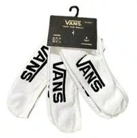 Meia Cano Curto Vans Kit 3 Pares Classic Super Show - Branco