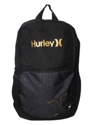 Mochila Hurley HY0050 - Preto/Dourado
