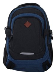 Mochila VLCS Central Logo - Preto/Azul