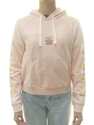 Moletom Cropped Feminino Vans x Angie Marino - Rosa