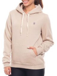 Moletom Feminino Freesurf Canguru Shine - Bege