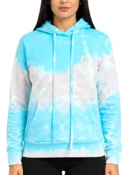 Moletom Feminino Freesurf Especial Tie Dye Manga Longa - Tie Dye/Azul