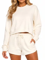 Moletom Feminino Hurley Clarie - Off White