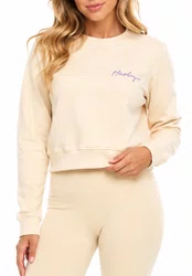 Moletom Feminino Hurley Line - Off White