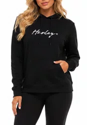 Moletom Feminino Hurley Line - Preto