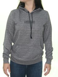 Moletom Feminino Loveboard OK Manga Longa - Cinza/Mescla
