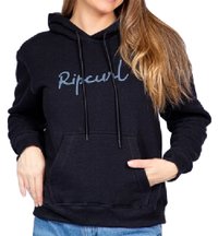 Moletom Feminino Rip Curl São Carlos Script - Preto