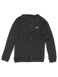 Moletom Feminino Vans Ziper - Preto