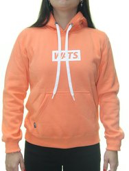 Moletom Feminino Wats Girl Pastry Manga Longa com Capuz - Laranja