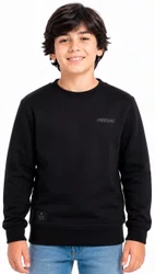 Moletom Infantil Freesurf Mini Careca - Preto