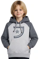 Moletom Infantil Juicy Aloha - Cinza Mesclado