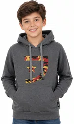 Moletom Infantil Juicy Aloha - Grafite Mesclado