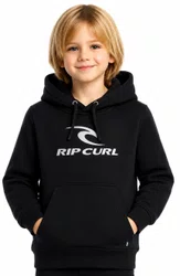 Moletom Infantil Rip Curl Icon Manga Longa Estampado - Preto