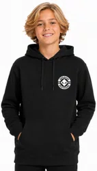 Moletom Infantil Session Stamp - Preto
